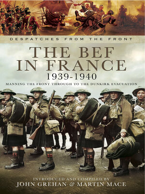 cover image of The BEF in France, 1939–1940